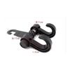 2Pcs Universal Car Seat Back Storage Hook Sundries Hanger Bag Holder Multifunction Car Hooks Vehicle Storage Organizer