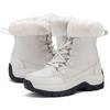 Winter Fleece Stiefel Herren Große Größe Schneestiefel Fleece Warm Paar Baumwollstiefel Outdoor Baumwollschuhe