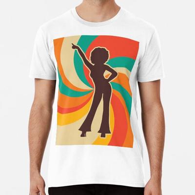 Groovy Disco Woman  S To 5XL Made In the AU/USA T-Shirt
