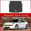 Zeekr 001 Trunk Mat Car Suede Tail Box Interior Accessory