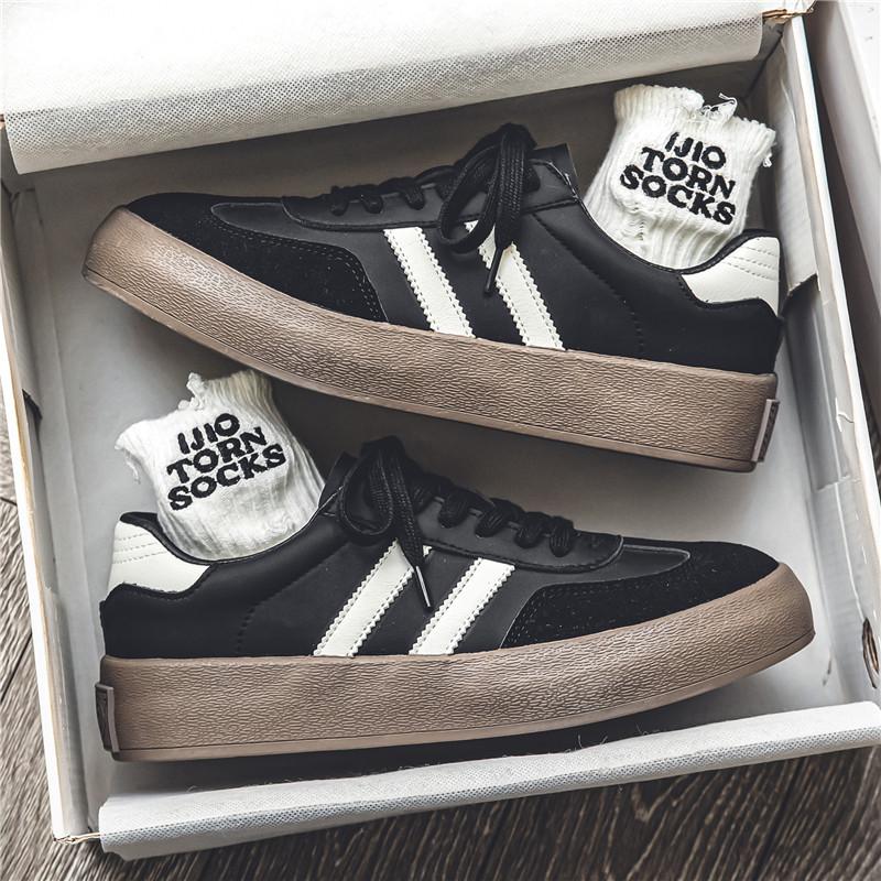 

Мужская обувь модная обувь мальчики нишевая универсальная обувь на плоской подошве мужская Favorite Contact customer service to send socks чёрный