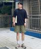 Kallapataleu Nylon Belted Cargo Shorts - Olive Khaki