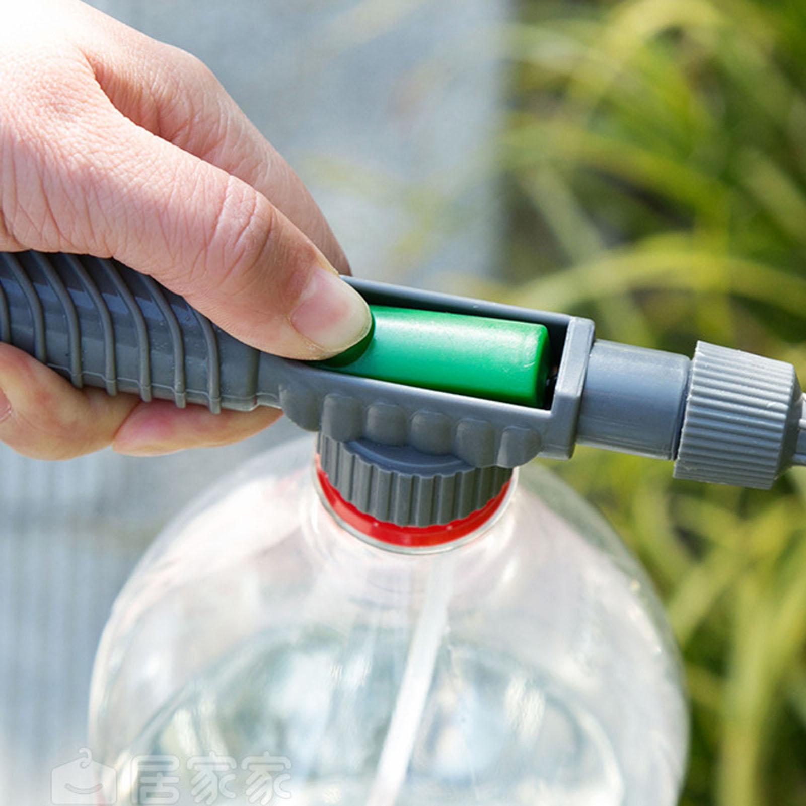 

Super Easy Bottle Sprayer Portable Push Pull Nozzle Adjustable Handheld Sprayer Air Pressure Sprinkler Garden Watering
