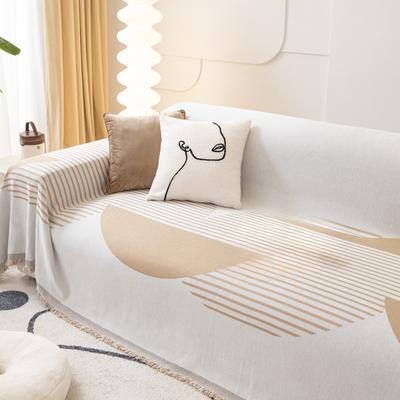Sofa Cover Cloth Ins Style Four Seasons Universal Chenille Universal Sofa Cover Non-Slip Sofa Cushion Dust Cloth All Inclusive