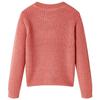 Knitted Pullover for Children Medium Pink 92/104/116/128/140