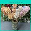 Artificial Pagoda Hydrangea Bouquet Wedding Photo Props Luxury Table Decor Faux Flower Stems 77 Chars