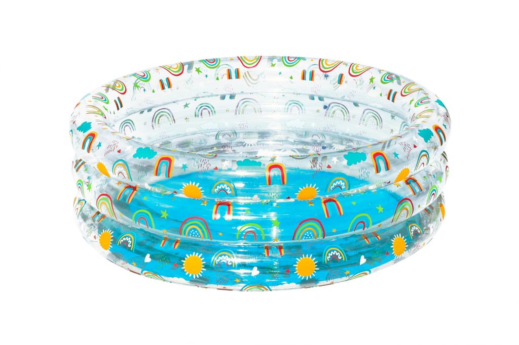 Bestway Rainbow Splash Kids Diameter x 53cm Height Pool, 51048, 1.70m