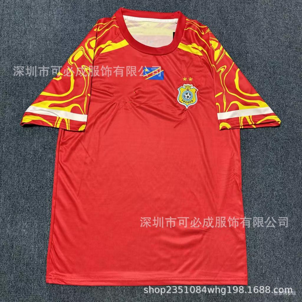 Cross-border wholesale 2026 World Cup football jersey, national team, Democratic Republic of Congo, unpopular, fan version short-sleeved jersey