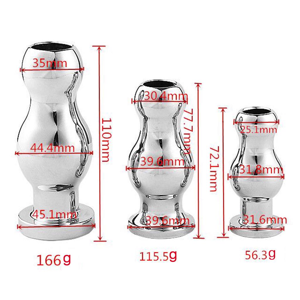 Metal Lamp Shape Anal Butt Plugs Anal Butt  Prostate Massager Plug  Toy