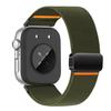 Huawei Fit3/Fit4/Pro Magnetic Buckle Nylon Watch Band with Metal End Links