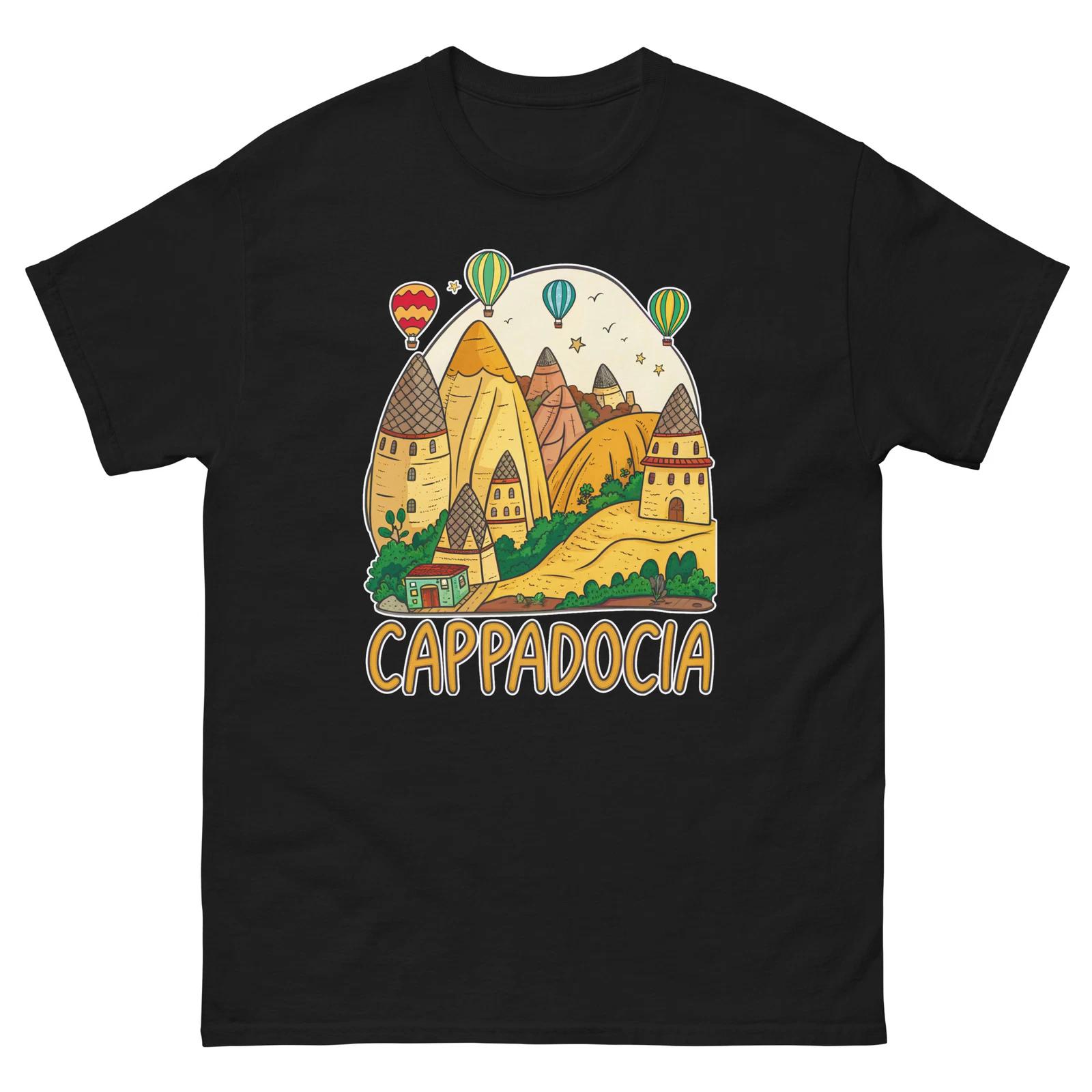 Cappadocia Attraction Landmark Travel T-Shirt S