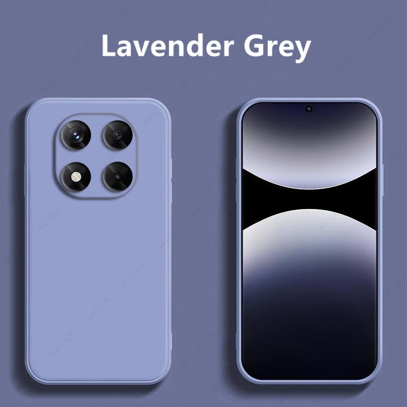 Vloeibare Siliconen Telefoonhoes Voor Xiaomi Redmi Note 14 Pro 5G Hoes Cover Schokbestendig Funda Cover Voor Redmi Note 14 Pro Plus