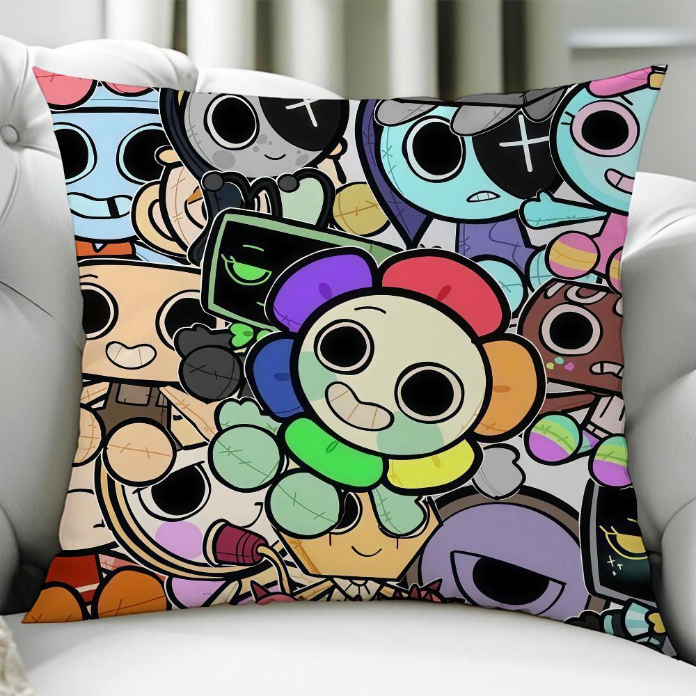 

Game DDandys World cushion cover Birthday Anniversary Gifts Double Sided Printed Zipper Cushion Cover Soft Skin Bedding 30x30cm