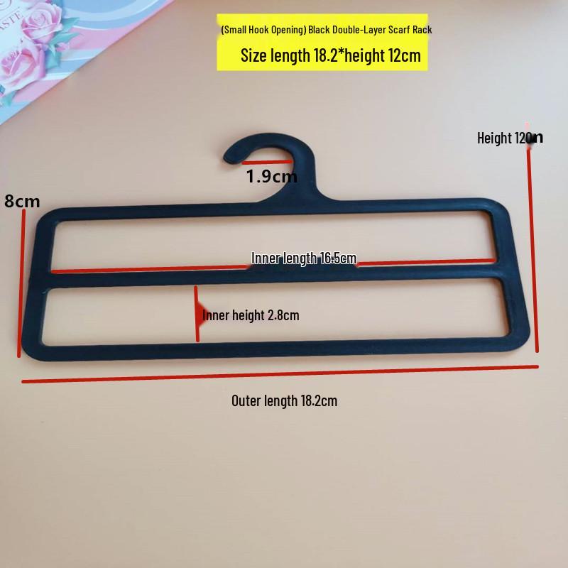 Multipurpose Scarf, Towel & Tie Hanger Rack