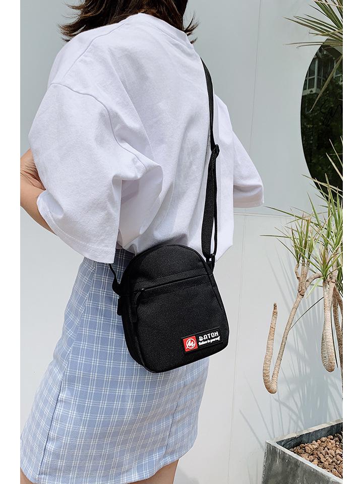 Trendy 2023 Mini Canvas Crossbody Bag - Versatile for Men & Women, Stylish for Students & Internet Celebs