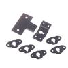 Metal Speaker Brackets Stand Black Wall Mount Iron Hook Hanger Plate For Speaker Surround Sound Bracket Easy To Install