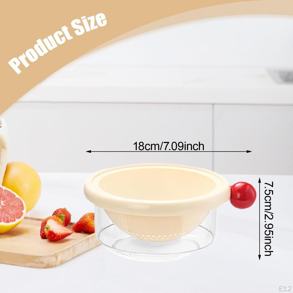 Function Kitchen Colander Set with Drain Bowl for Food Preparation