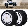 Rear Wheel  s Tires Replacement for   1Celsius24 244016-3368 RC Car Strong Grip Plastic Wheel with Rubber Tires