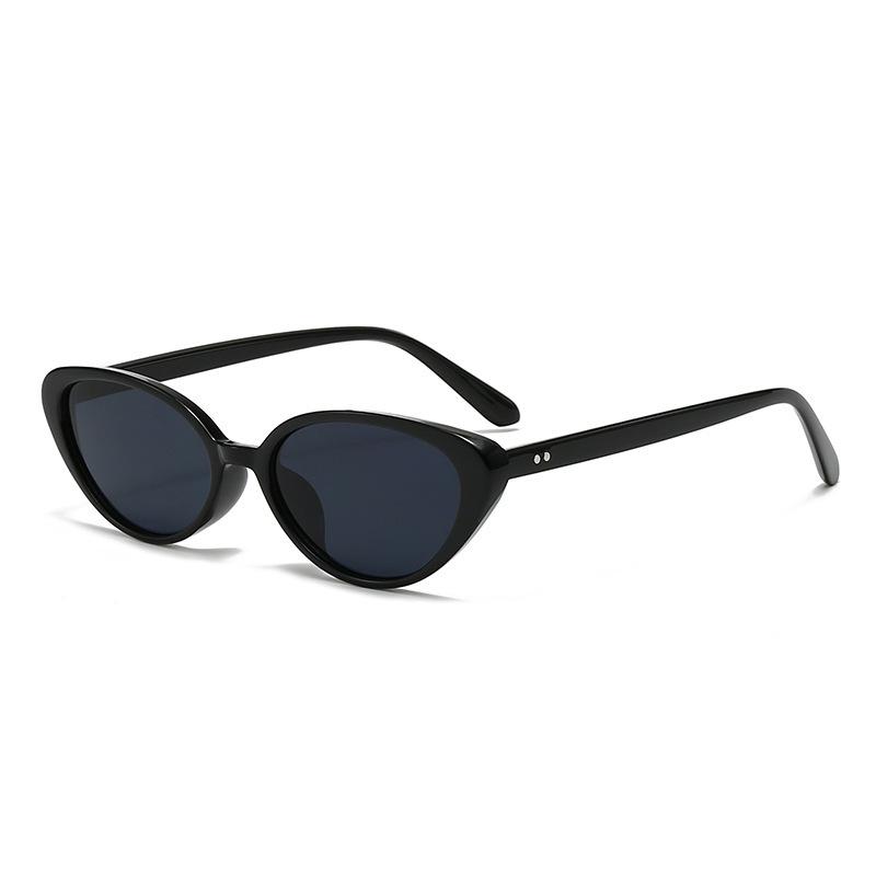 Women's sunglasses, simple small frame cat eye sunglasses.