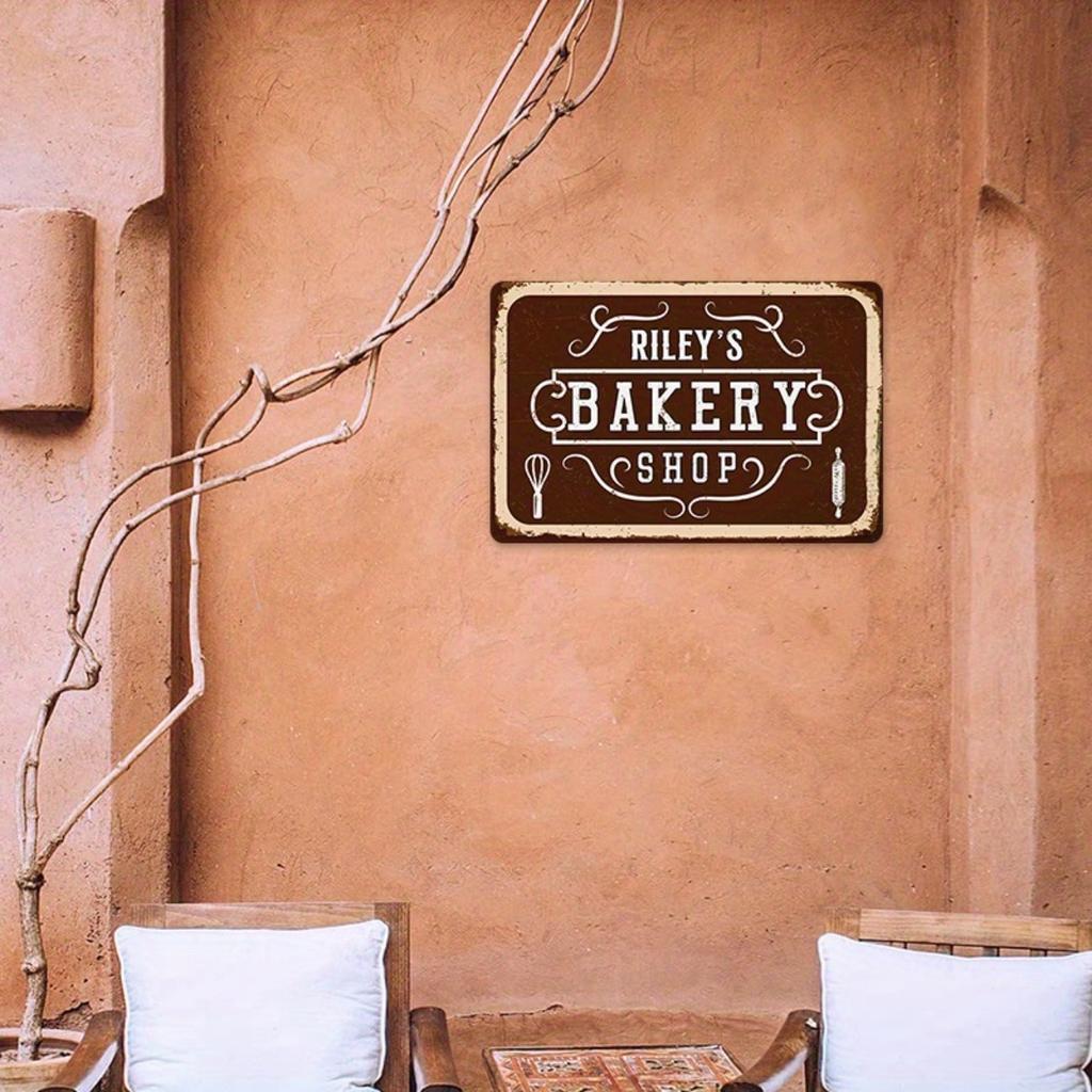 Personalized Custom Tin Sign Retro Metal Plate Wall Art Home Decor Kitchen Pub Bar