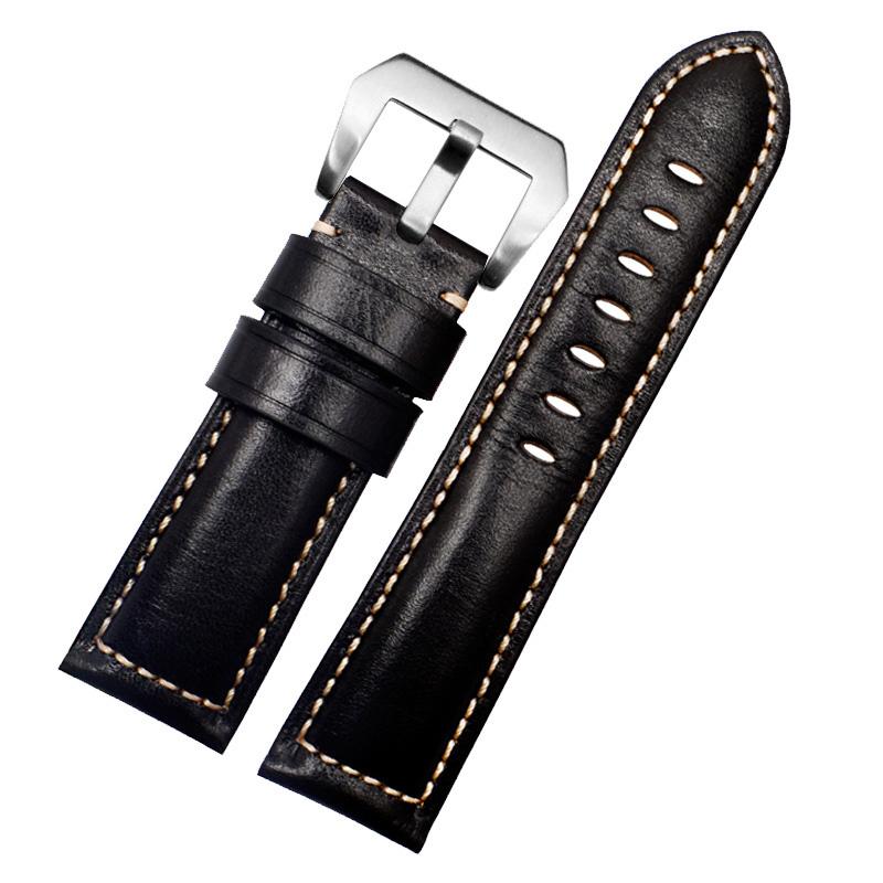 Retro Cowhide Watch Strap 20mm 22mm 24mm 26mm Band Universal Replacement Watchbands Bracelet Watches Vintage calfskin strap