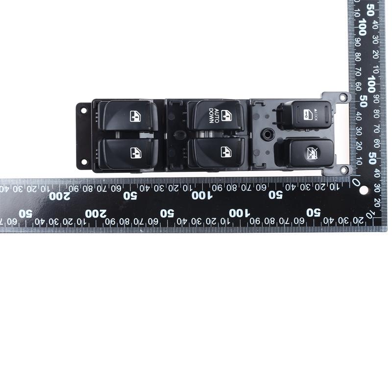 93570-1E110 Electric Power Master Window Switch Lifter Glass Control Button 93580-1E000 For Hyundai Accent 2007 2008 2009 2010