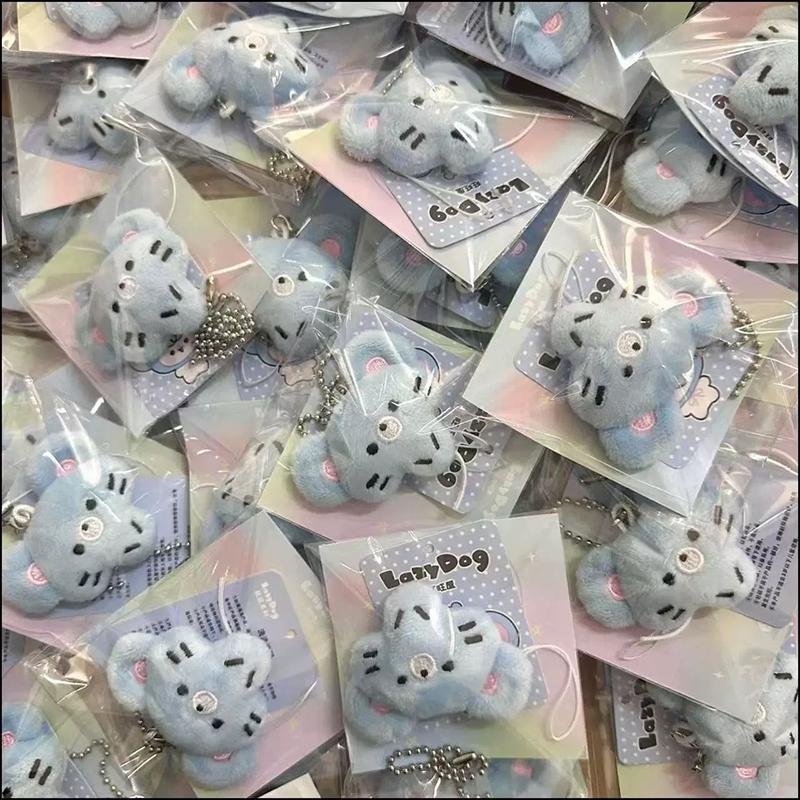 1 Piece Stuffed Mouse Plush Doll Keyring Bag Pendant Animal Children Toys Key Chain Kawaii Dolls Kids Christmas Gifts