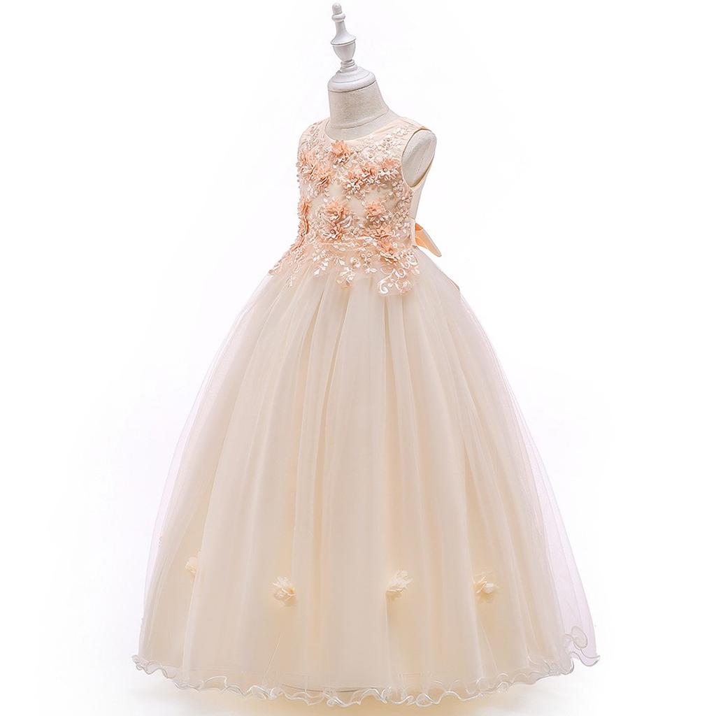 Girls Princess Gown Performance
