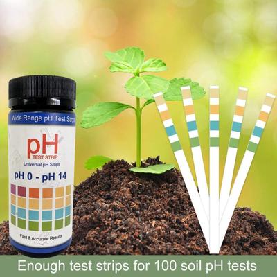 Test Strips,Testing Kit, 100 Tests PH Strips For Testing,Test Kit For Home