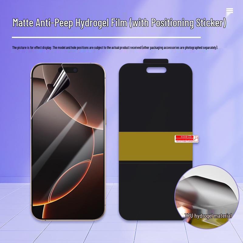 Applicable CMF Phone2Pro/3 HD Matte Anti-Fingerprint Privacy Screen Protector