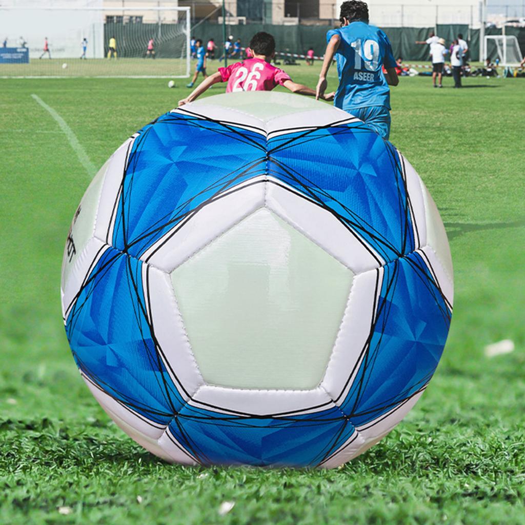 Light Up Football Soccer for Kids and Youth Fluorescence Football for Training Game Size 4, 5 Glowing in Dark Football