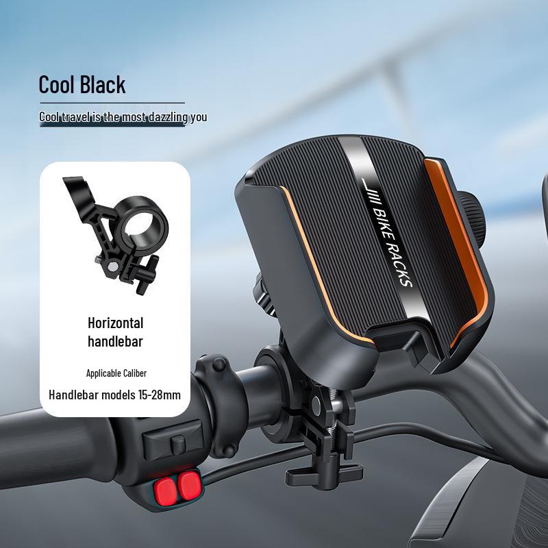 Anti-Shake Phone Mount for Bicycles and Motorcycles - Ideal for Navigation and Delivery