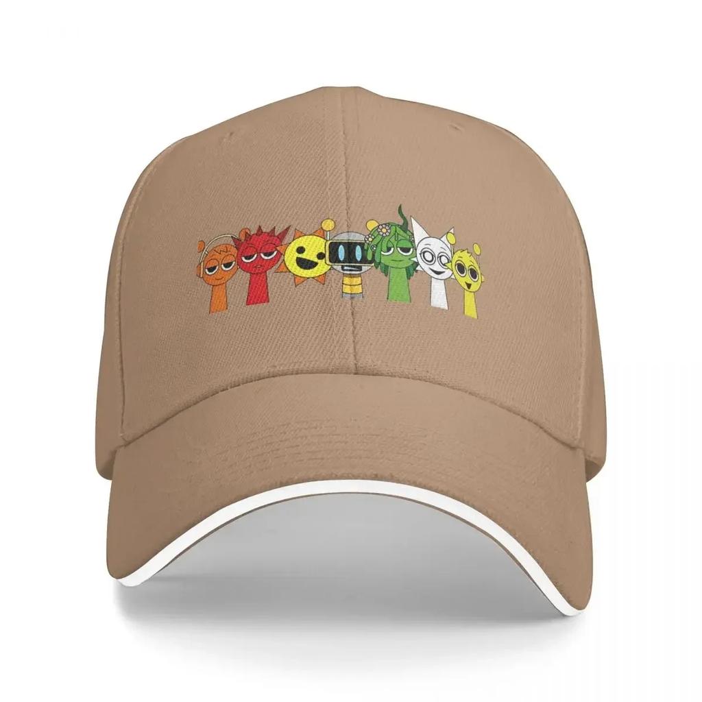 Sprunki Caps For Unisex Women Cool Baseball Cap Dad Hat Casual Headewear