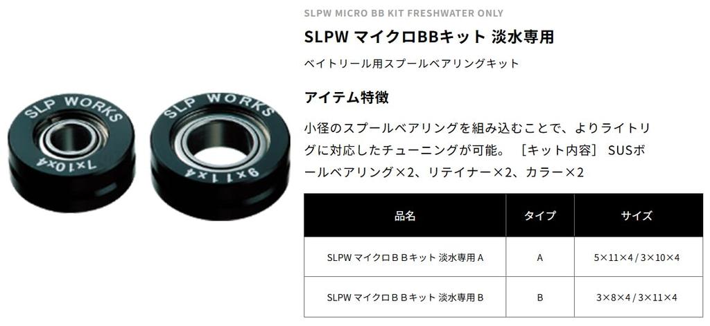 Daiwa SLP Works Spool Bearing Kit for Baitcasting Reels (Freshwater Use Only) SLPW Micro BB Kit Type A