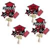 Party Plugin Decoration Kit With Vases Sign Stakes For Graduation Celebration