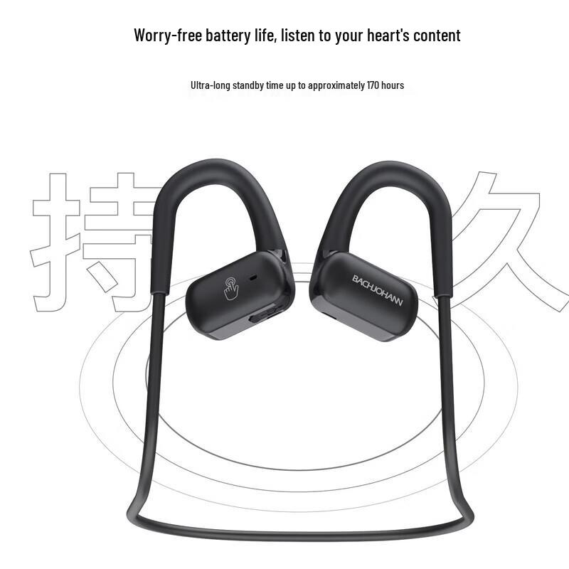 Bach Johann NE05 Open-Ear Bone Conduction Sports Headphones