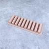 2 PCS Long Strips Silicone Mold Cookie Molds Chocolate Rectangular Cereal Bar Molds Ice Cube Tray Jelly Cake Baking Tools