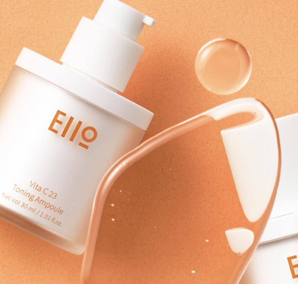 EIIO Vita C 23 Toning Ampoule Brightening Revitalizing 30ml Glow Serum Facial Care