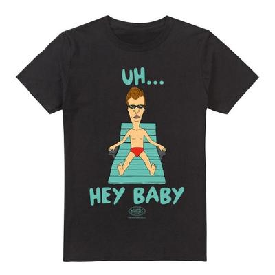 Pánské tričko Beavis & Butthead s nápisem Uh Hey Baby