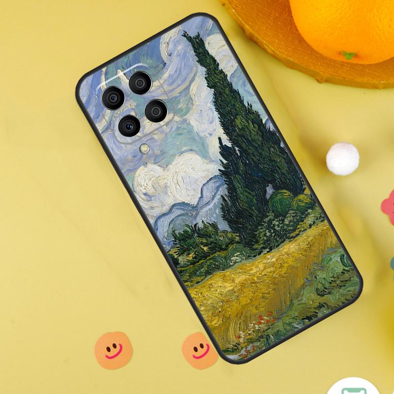 Van Gogh Art Oil Painting For Samsung Galaxy M54 M34 M14 M12 M32 M52 M53 M33 M13 M20 M21 M51 M15 M55 M31s M30s Case