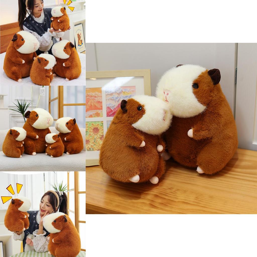 Adorable Capybara Plush Toy Soft Cuddly Water Pig Pillow For Kids Birthday Gift