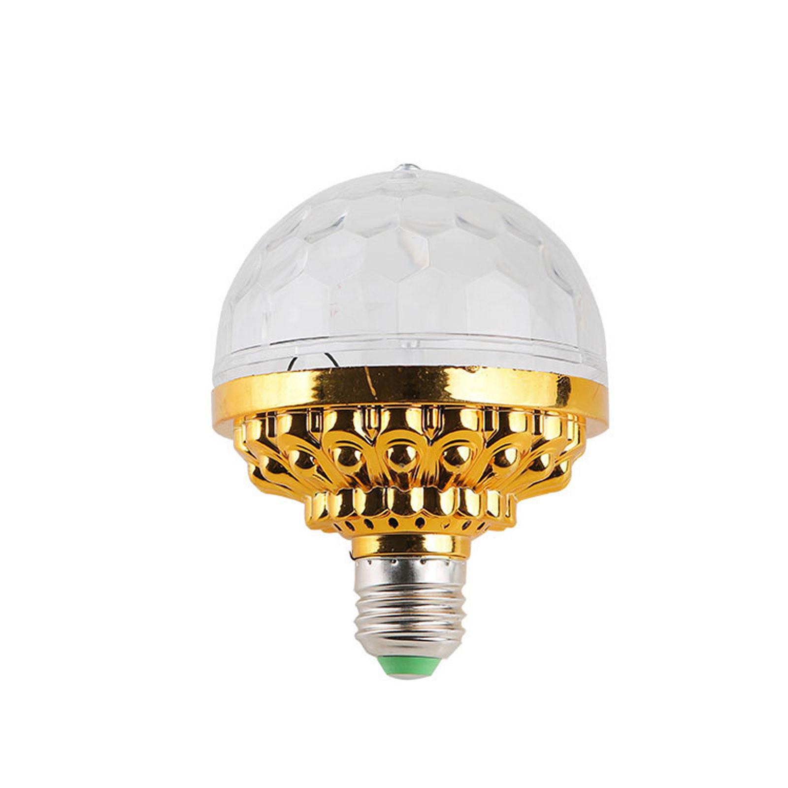 

Красочные огни Вращающиеся шаровые огни Атмосферное освещение Огни дискотеки Светодиодные фонари One Size золотой