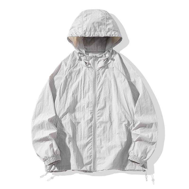 

Men s Summer Ice Silk UV-Resistant Light Fishing Jacket L