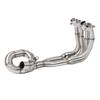 Motorcycle Full Exhaust System Vent Front Pipe Link Connect for Yamaha  YZFR6  20062018