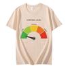 Low Cortisol Level Funny Stress Meme Tshirt High Quality Fashion Short Sleeve T Shirts Men Women Casual Loose Cotton Tshirts