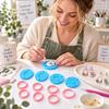 Reusable Polymer Clay Cutters DIY Polymer Clay Molds New Clay Earring Molds  Polymer Clay Crafting