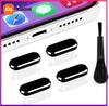 Xiaomi 4Pcs USB C Dust Plug With Cleaning Brush Anti Dust USB-C Plug Cover Charging Port Cover Caps For Iphone Samsung All Smart Phone