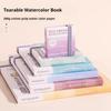 100% Cotton Watercolor Book 300g Thick Paper Mini Portable Tearable Watercolor Paper Art Student's Painting Drawing Supplies