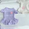 Flying Sleeve Dog Princess Dress Breathable Mesh Princess Apparel Cute Dog Costume  Pet Show