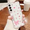 Colorful Bowknots Print Case For iPhone 17 18 Pro Max 17E iPhone 16 15 14 13 Pro Max Plating Lens Frame Clear Soft Cover